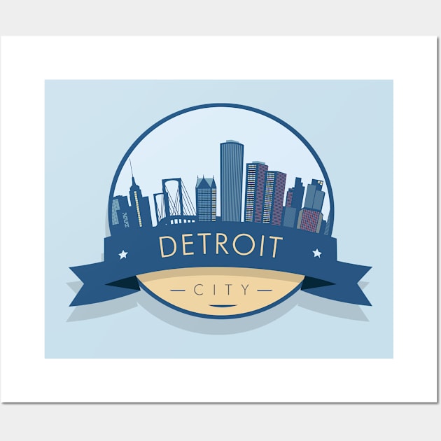 Detroit Wall Art by LR_Collections